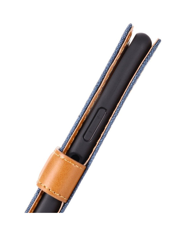 Housse Sony Xperia 10 IV Oxford effet toile