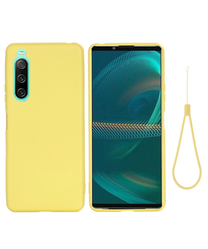 Coque Sony Xperia 10 IV Puro silicone liquide