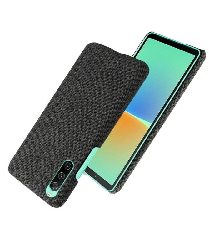 Coque Sony Xperia 10 IV revêtement tissu