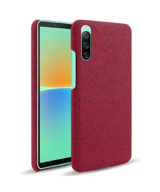 Coque Sony Xperia 10 IV revêtement tissu