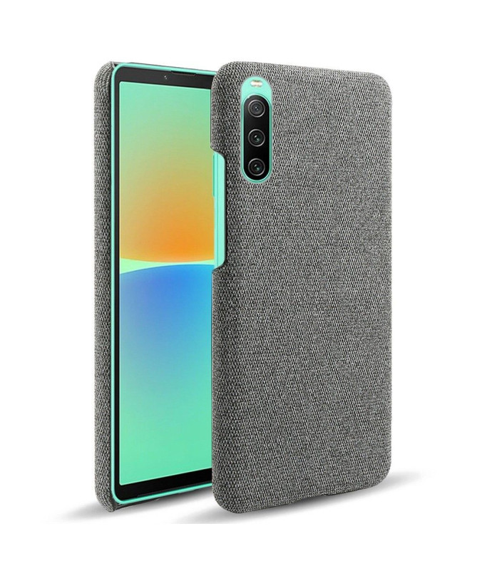 Coque Sony Xperia 10 IV revêtement tissu