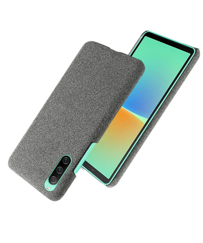 Coque Sony Xperia 10 IV revêtement tissu