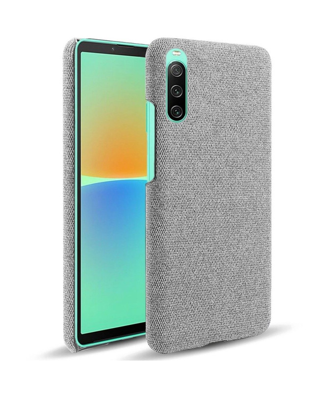 Coque Sony Xperia 10 IV revêtement tissu