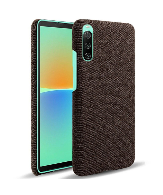 Coque Sony Xperia 10 IV revêtement tissu