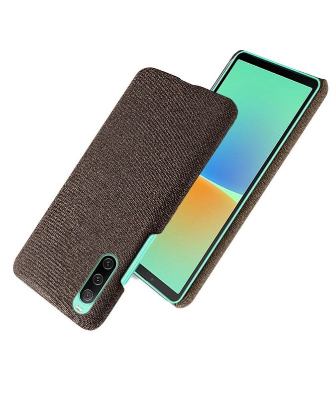 Coque Sony Xperia 10 IV revêtement tissu