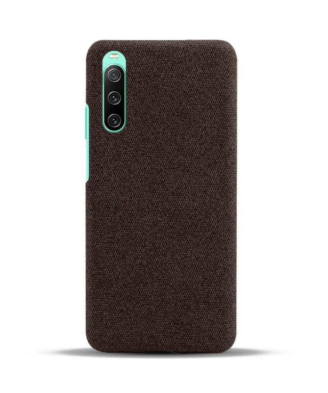 Coque Sony Xperia 10 IV revêtement tissu