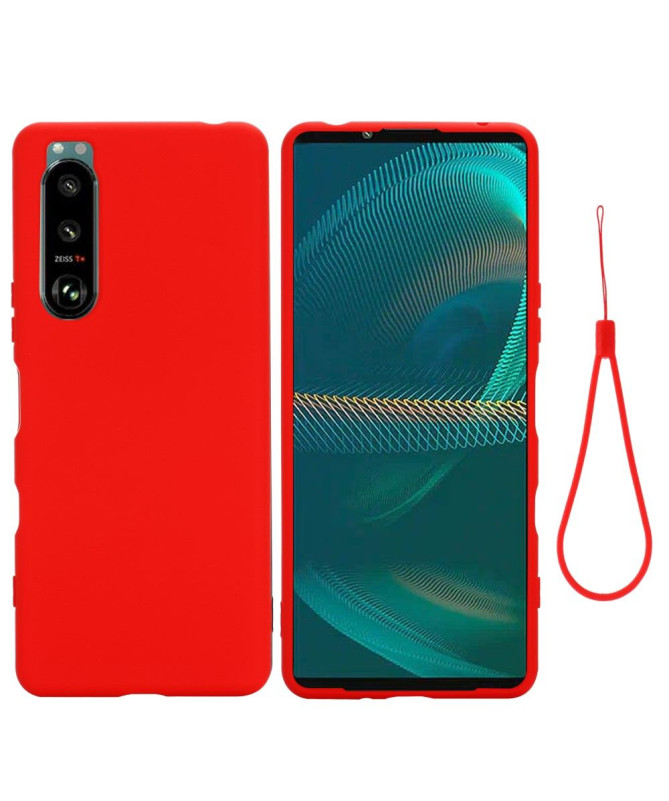 Coque Sony Xperia 5 III Puro silicone liquide