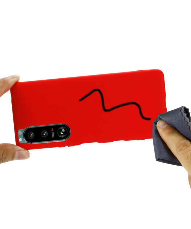 Coque Sony Xperia 5 III Puro silicone liquide
