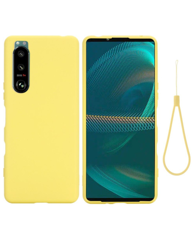 Coque Sony Xperia 5 III Puro silicone liquide