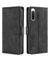 Housse Sony Xperia 10 IV ANA simili cuir effet peau croco