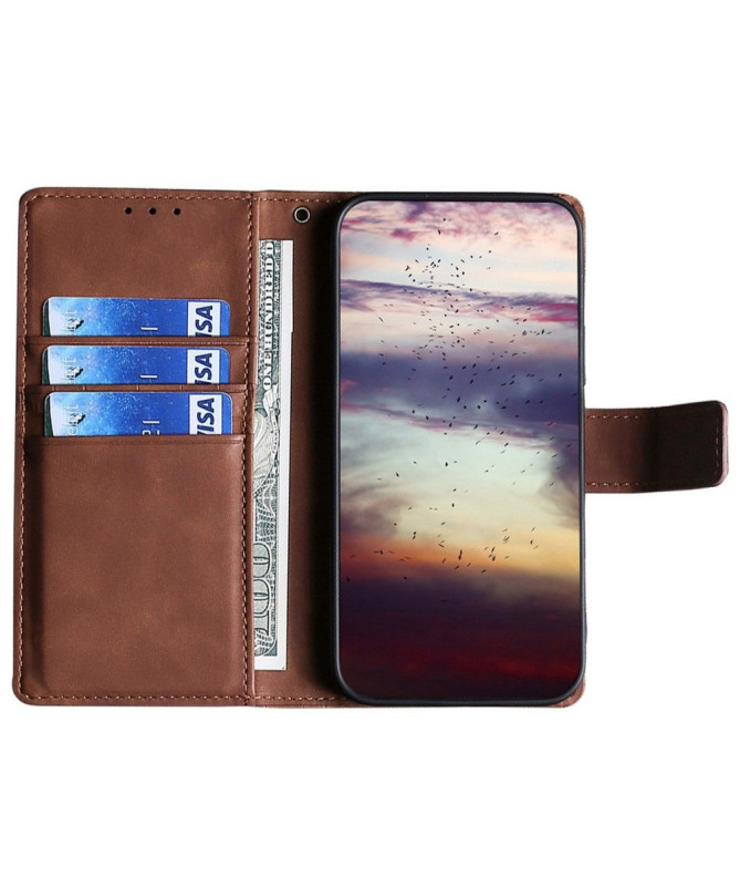 Housse Sony Xperia 10 IV ANA simili cuir effet peau croco