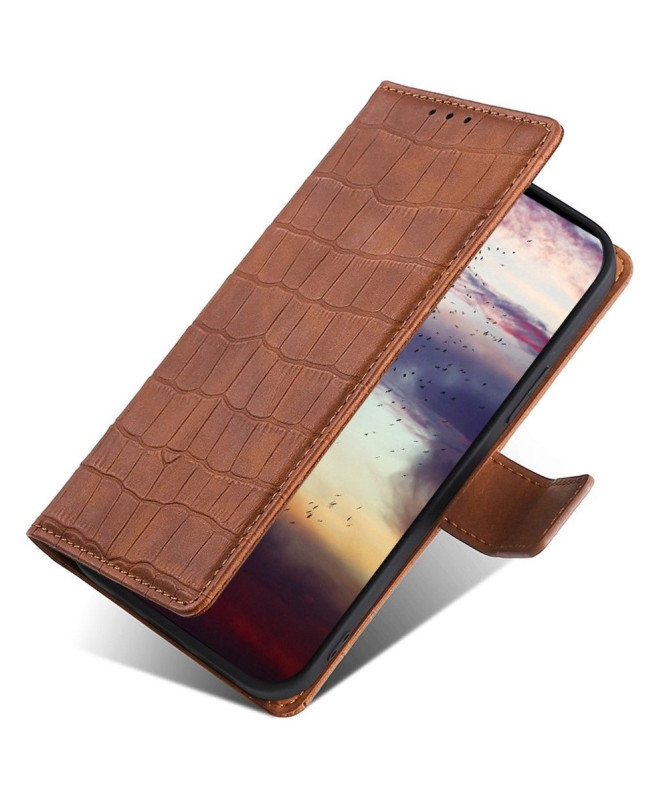Housse Sony Xperia 10 IV ANA simili cuir effet peau croco