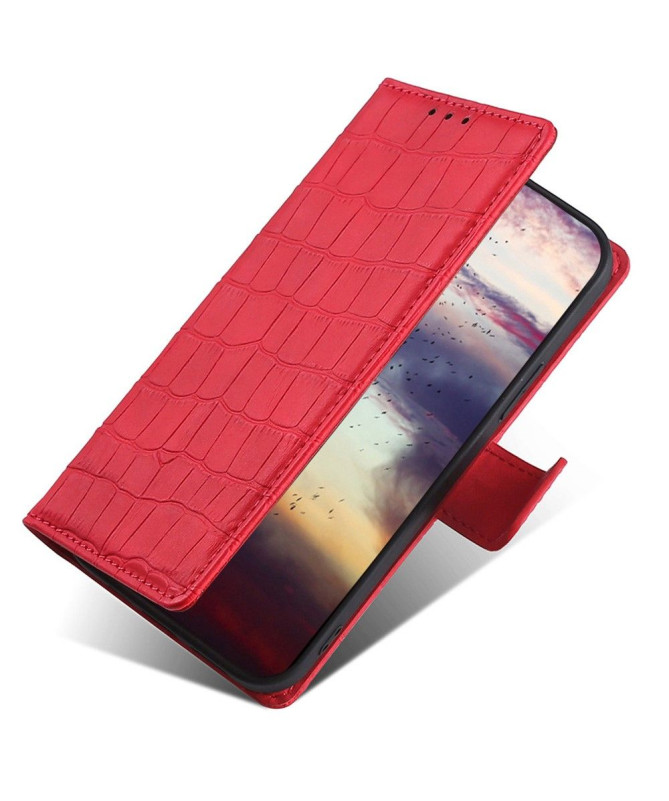 Housse Sony Xperia 10 IV ANA simili cuir effet peau croco