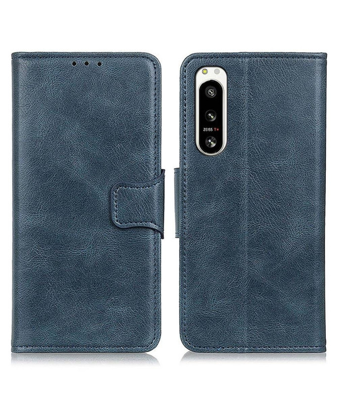 Housse Sony Xperia 5 IV Folio Simili Cuir Fonction Support