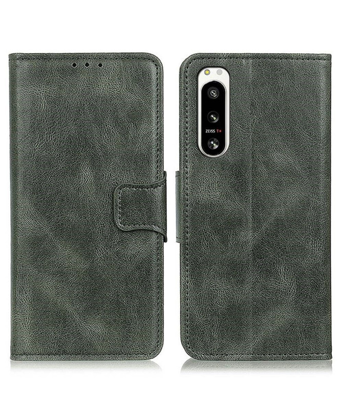 Housse Sony Xperia 5 IV Folio Simili Cuir Fonction Support