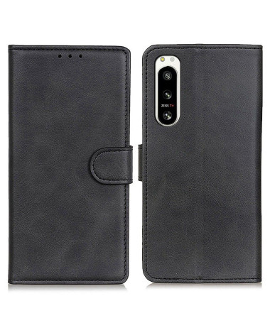 Housse Sony Xperia 5 IV Marius effet cuir mat