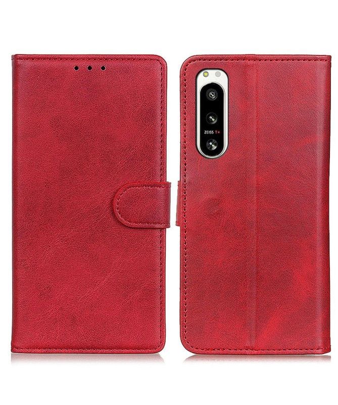 Housse Sony Xperia 5 IV Marius effet cuir mat