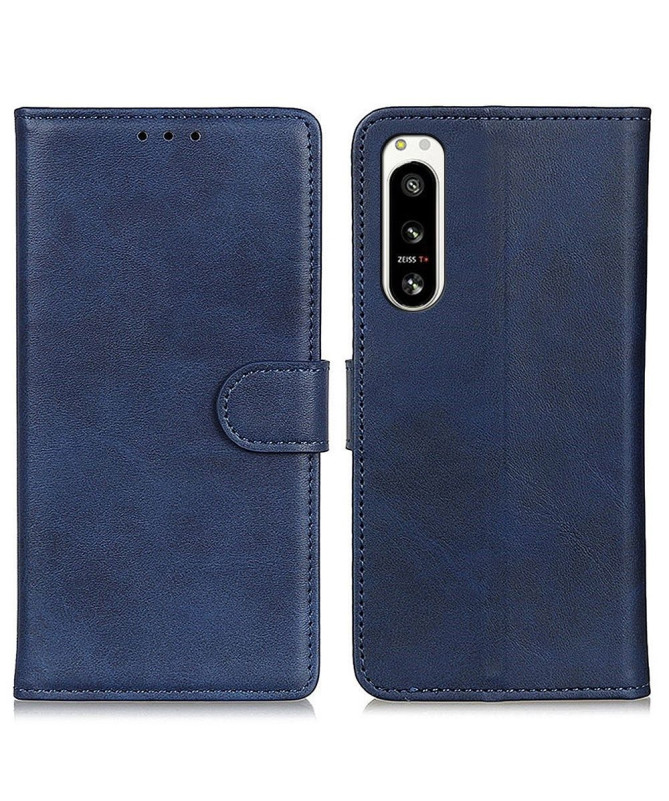 Housse Sony Xperia 5 IV Marius effet cuir mat