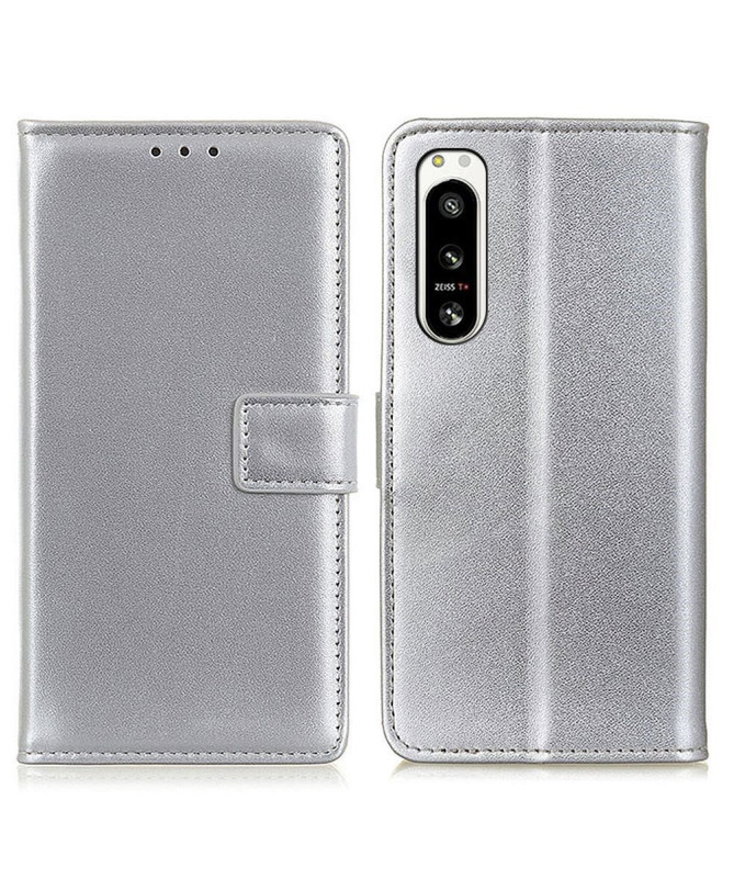 Housse Sony Xperia 5 IV simili cuir basique