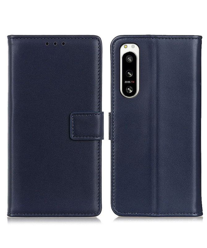 Housse Sony Xperia 5 IV simili cuir basique