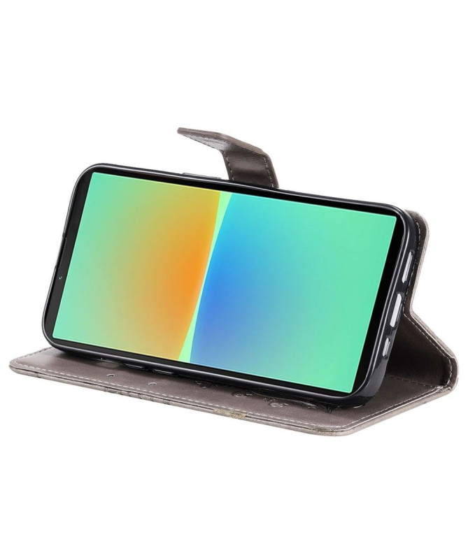 Housse Sony Xperia 10 IV papillons fonction support