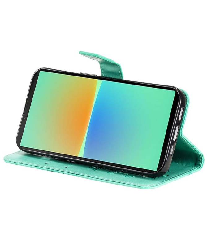 Housse Sony Xperia 10 IV papillons fonction support