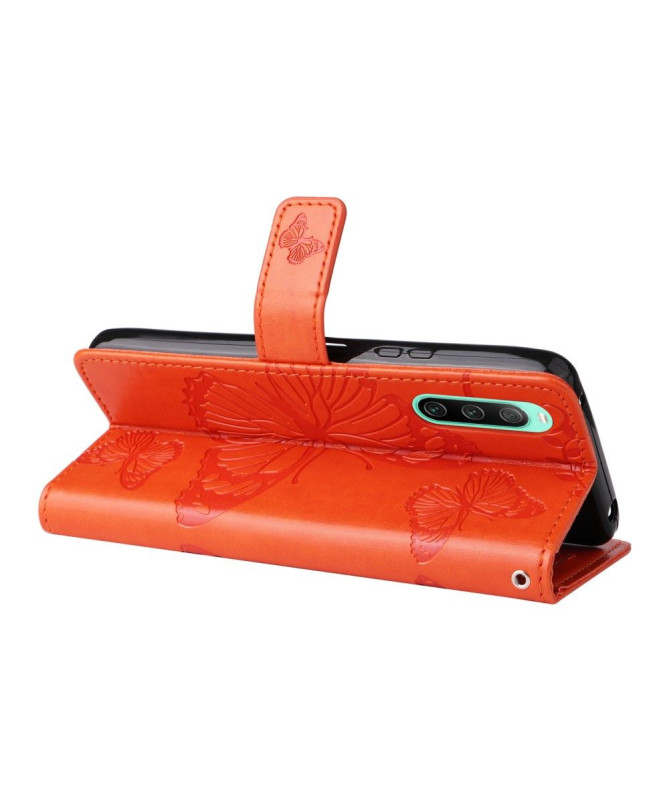 Housse Sony Xperia 10 IV papillons fonction support