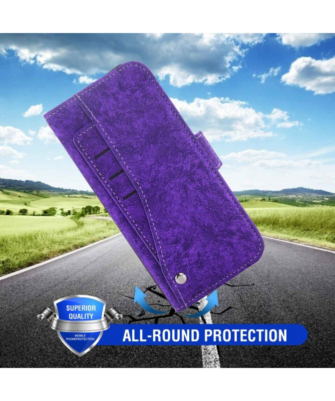 Housse Sony Xperia 10 IV KAMILLE Simili Cuir Porte-Cartes