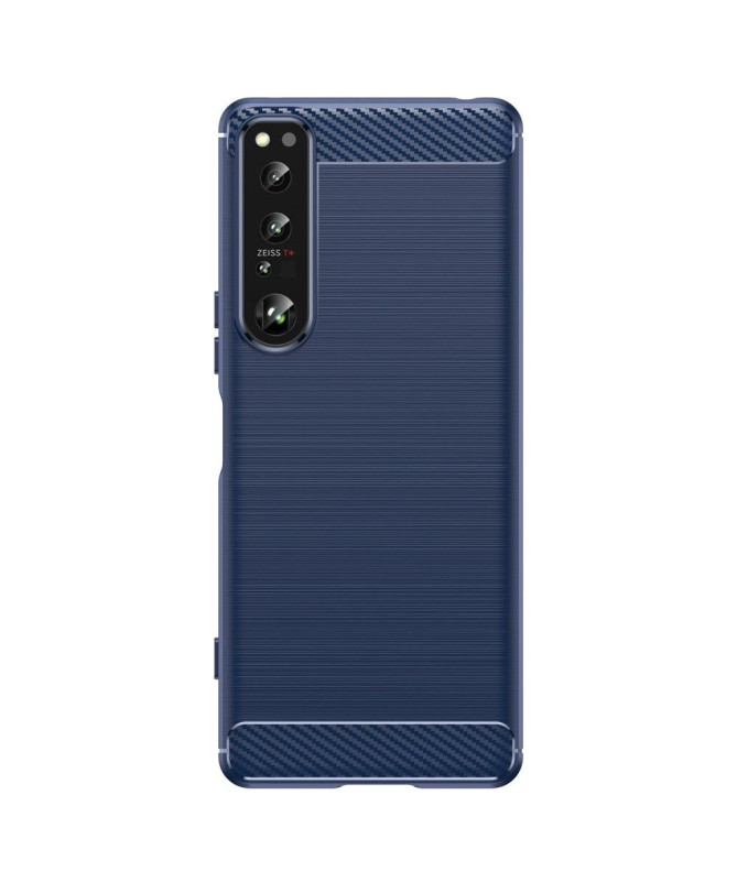 Coque Sony Xperia 1 IV effet brossé silicone