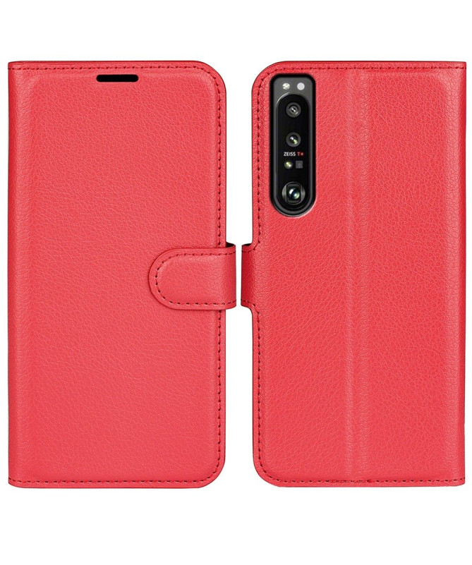 Housse Sony Xperia 1 IV Simili Cuir Style Portefeuille