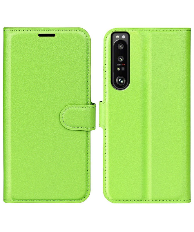 Housse Sony Xperia 1 IV Simili Cuir Style Portefeuille