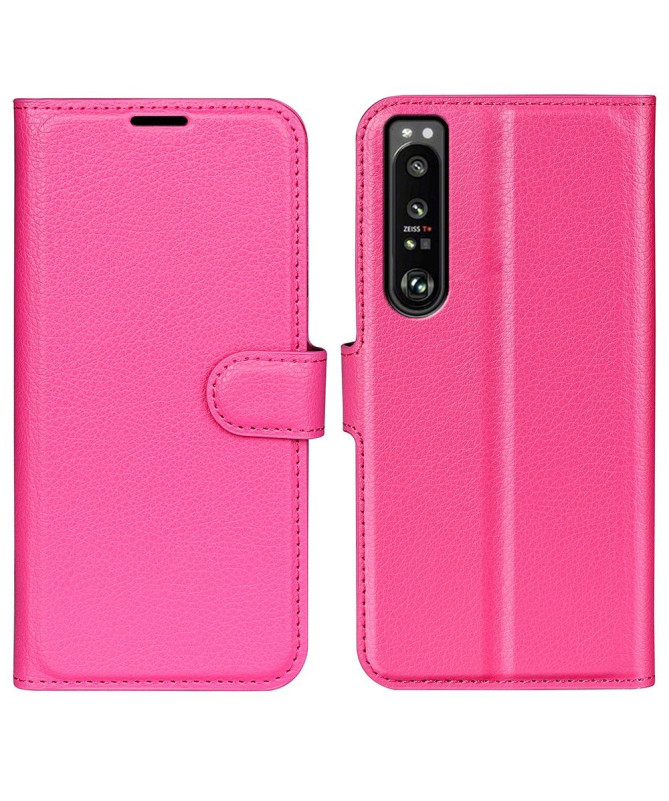 Housse Sony Xperia 1 IV Simili Cuir Style Portefeuille