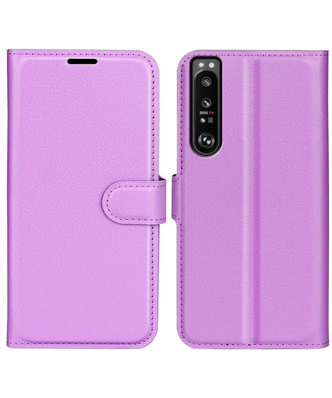 Housse Sony Xperia 1 IV Simili Cuir Style Portefeuille