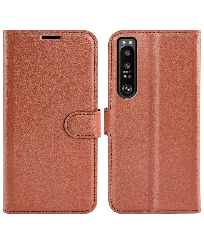 Housse Sony Xperia 1 IV Simili Cuir Style Portefeuille