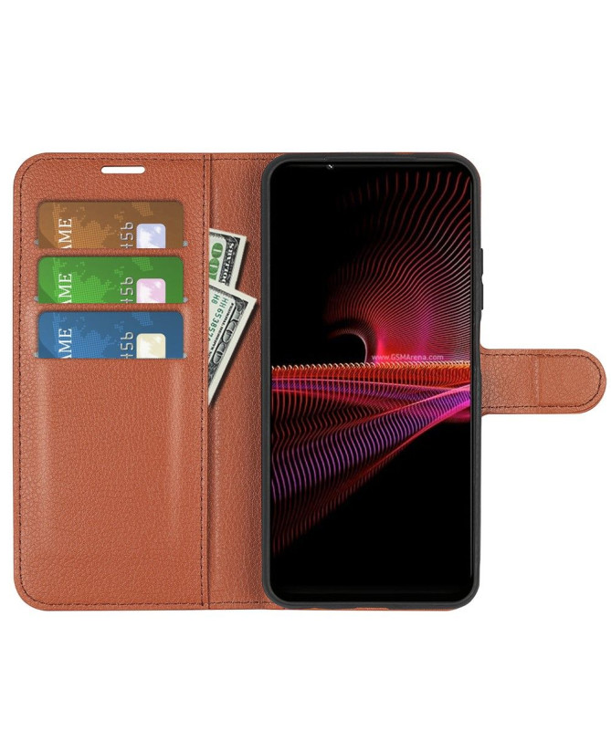 Housse Sony Xperia 1 IV Simili Cuir Style Portefeuille