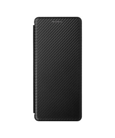 Housse Sony Xperia 5 IV simili cuir fibre de carbone