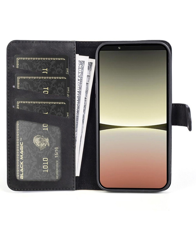 Housse Sony Xperia 5 IV Stand Folio Bicolore
