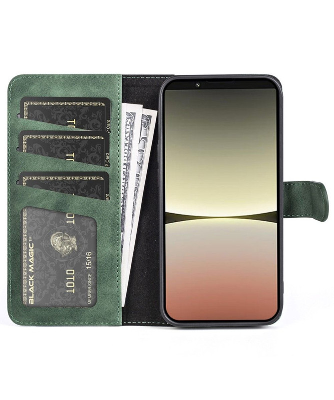 Housse Sony Xperia 5 IV Stand Folio Bicolore