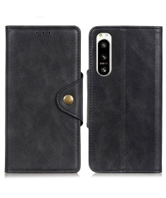 Housse Sony Xperia 5 IV Full Protect Simili Cuir Mat