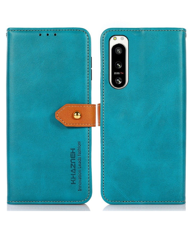 Housse Sony Xperia 5 IV KHAZNEH Folio Flip