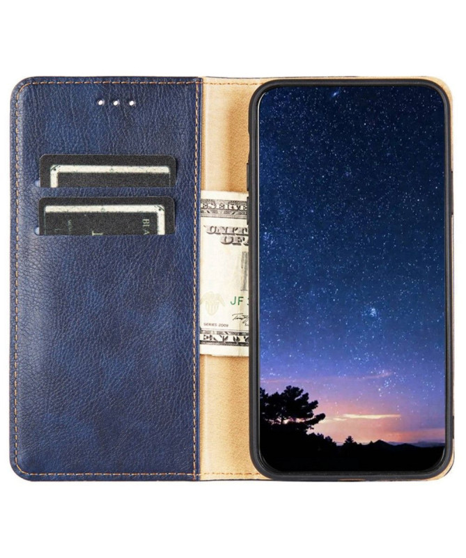 Flip cover Sony Xperia 5 IV PURE simili cuir