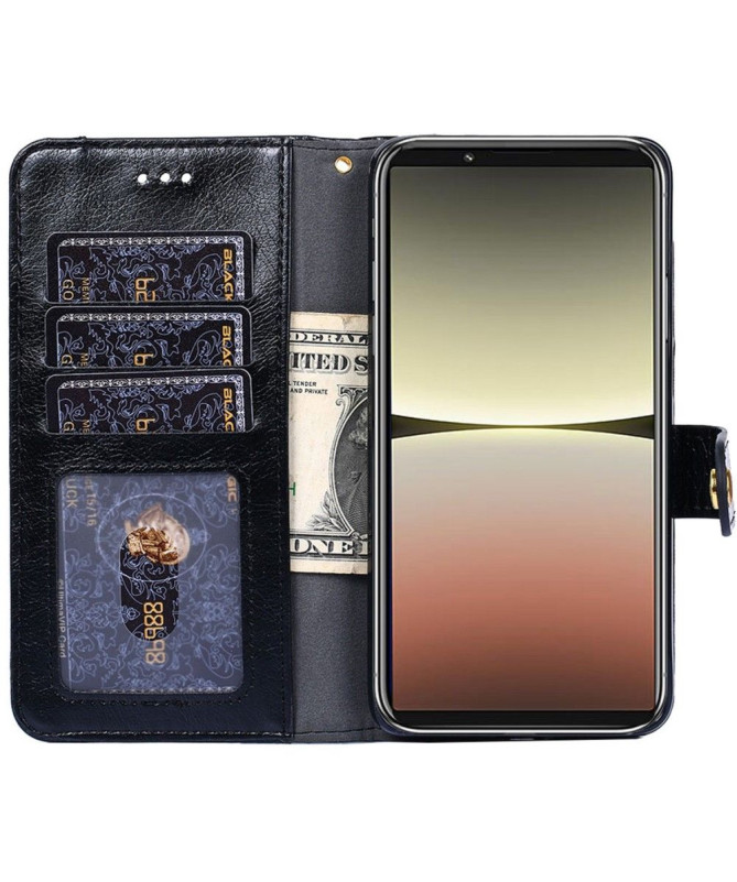 Housse Sony Xperia 5 IV Porte-monnaie simili cuir