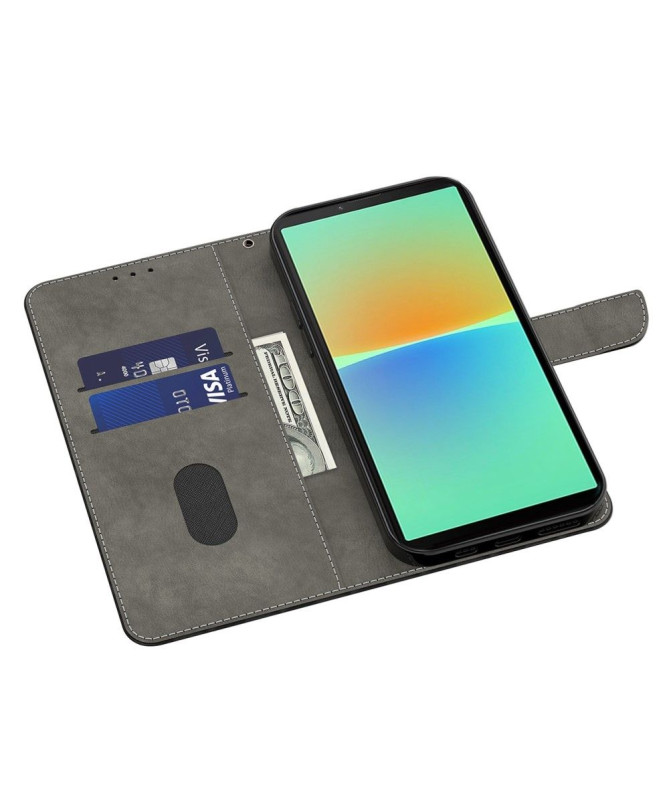 Housse Sony Xperia 10 IV Illustration Couple et Fleurs