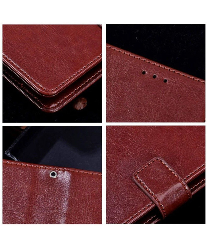 Housse Sony Xperia 5 IV IDEWEI Folio Effet Cuir