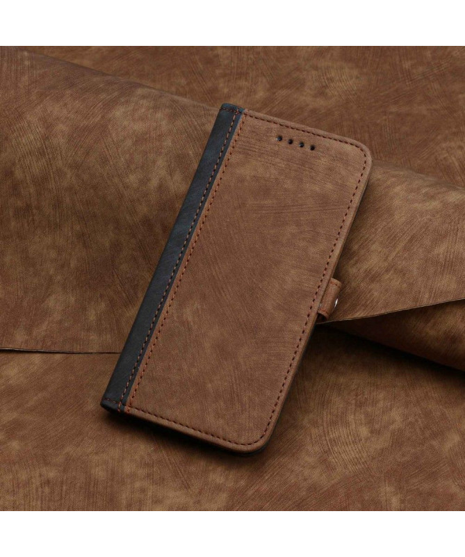 Housse Sony Xperia 5 IV Slim Porte-Cartes à Lanière