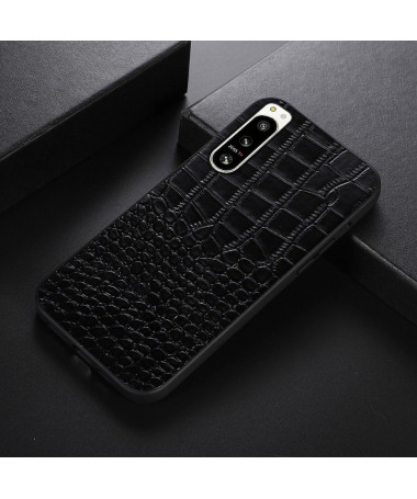 Coque Sony Xperia 5 IV Colette Cuir Effet Croco