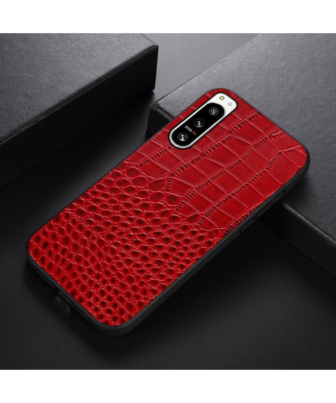 Coque Sony Xperia 5 IV Colette Cuir Effet Croco