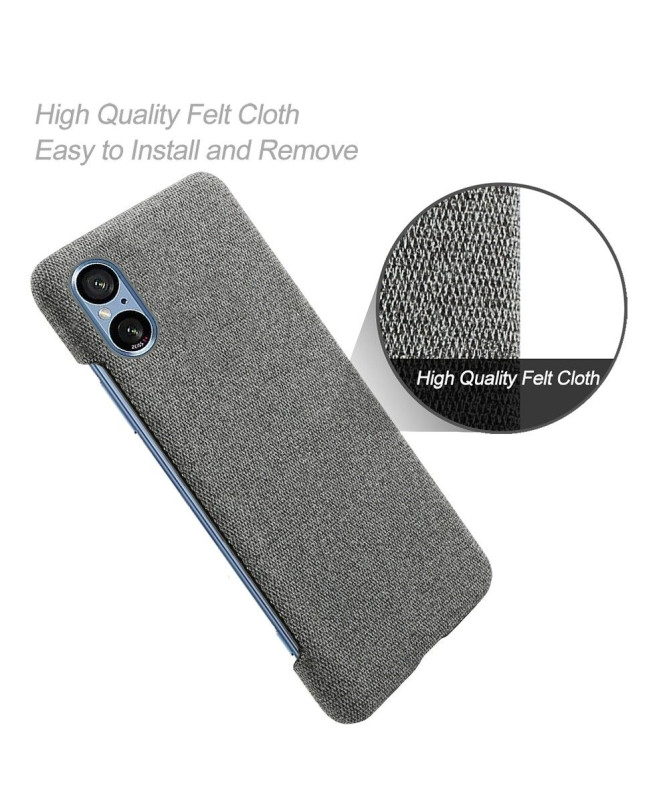Coque Sony Xperia 5 V revêtement tissu