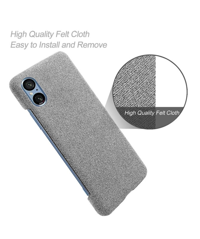 Coque Sony Xperia 5 V revêtement tissu