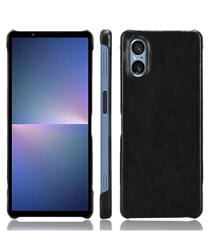 Coque Sony Xperia 5 V effet cuir premium
